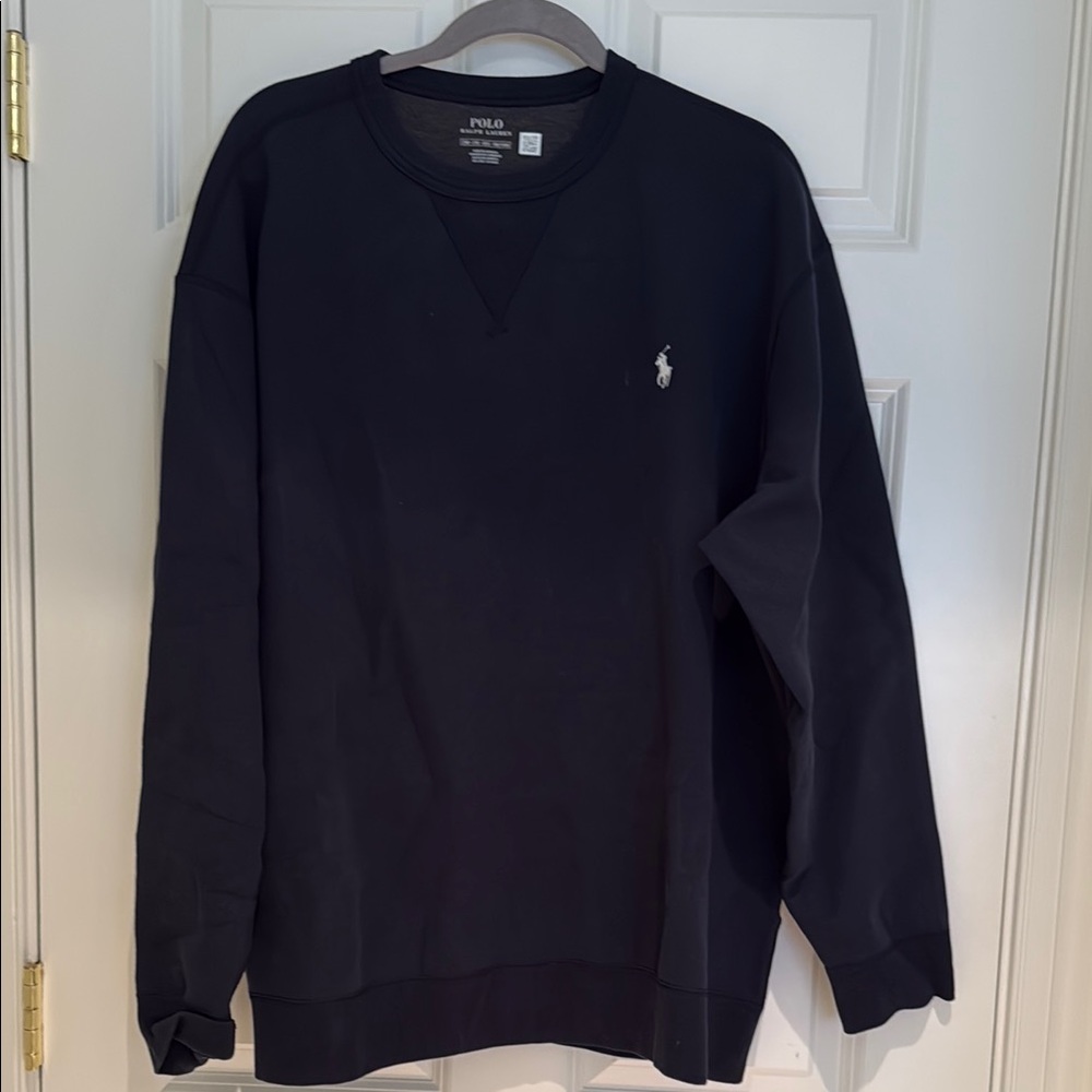 Polo by Ralph Lauren Black Crewneck Sweater